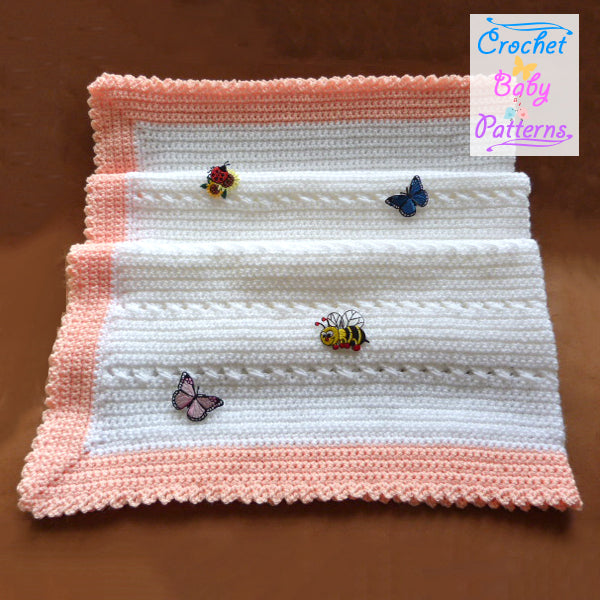 Criss Cross Baby Blanket