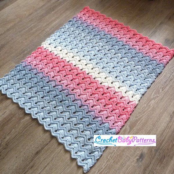 Mandala Chevron Blanket