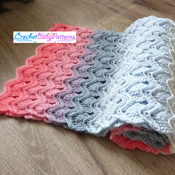Mandala Chevron Blanket
