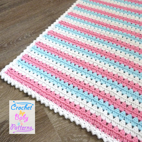 Alternate Stripes Baby Blanket