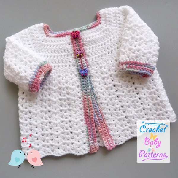 Baby Cardigan and Hat