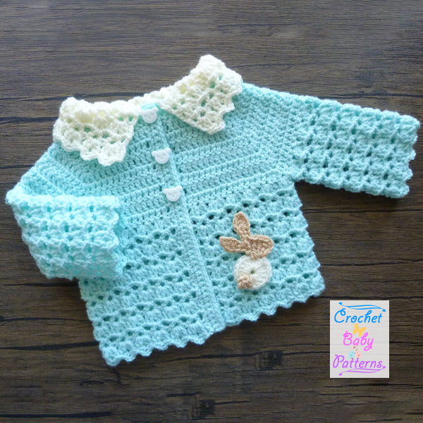 Billie Bunny Baby Cardigan