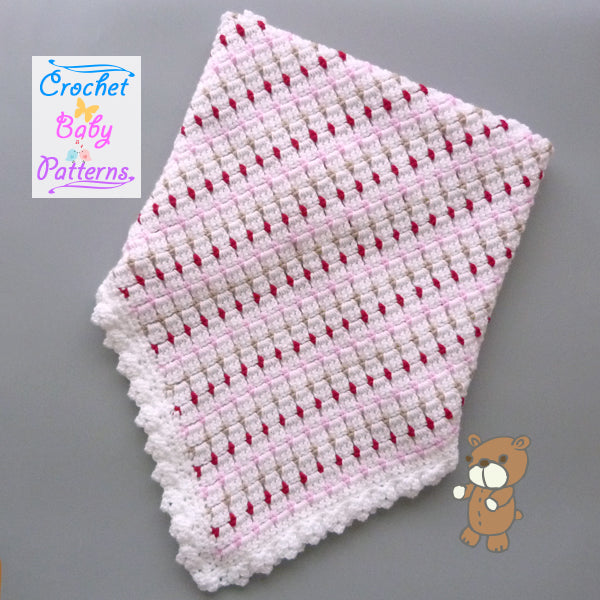 Block Stitch Baby Blanket