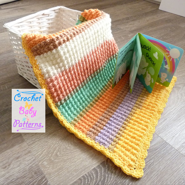 Bumpy Meadow Baby Blanket