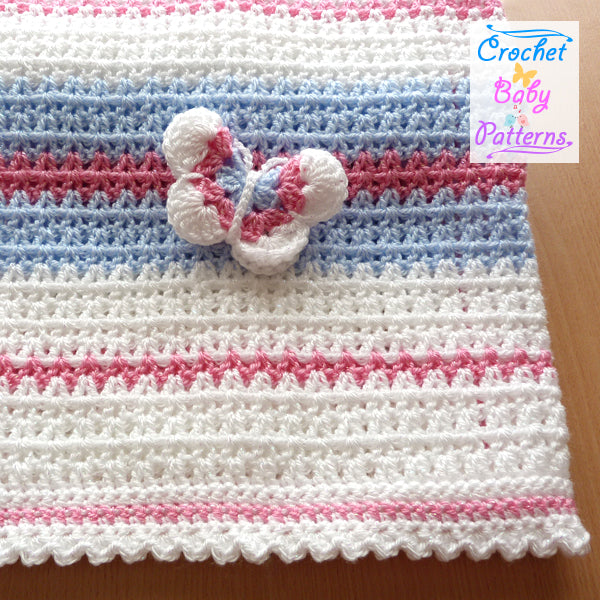 Butterfly Baby Blanket