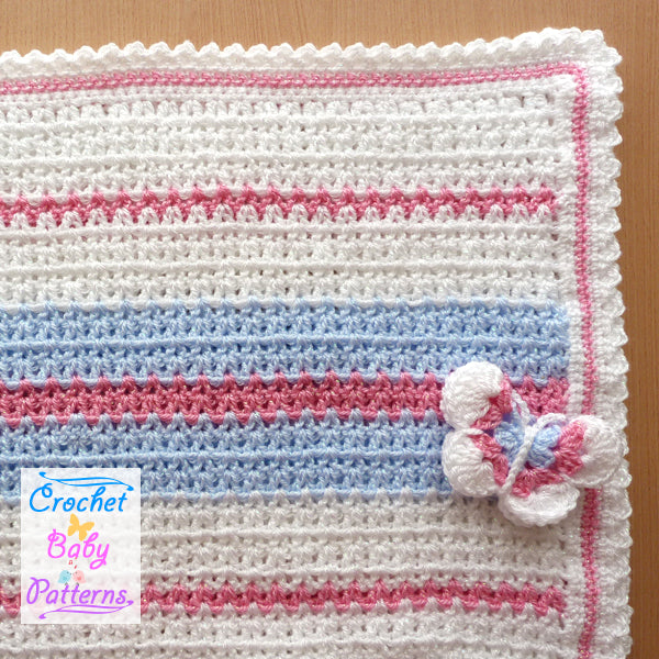 Butterfly Baby Blanket