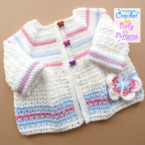 Butterfly Baby Jacket