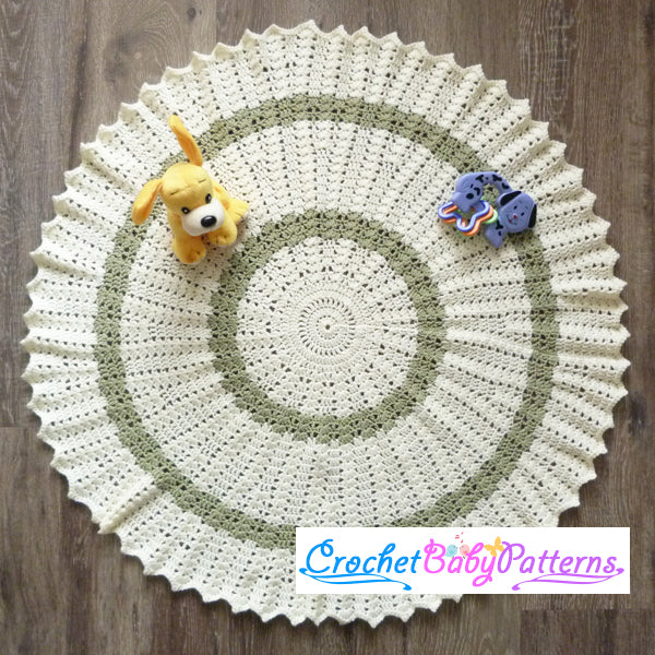 Circular Baby Blanket