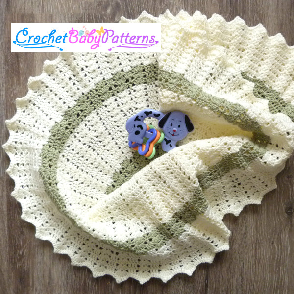 Circular Baby Blanket
