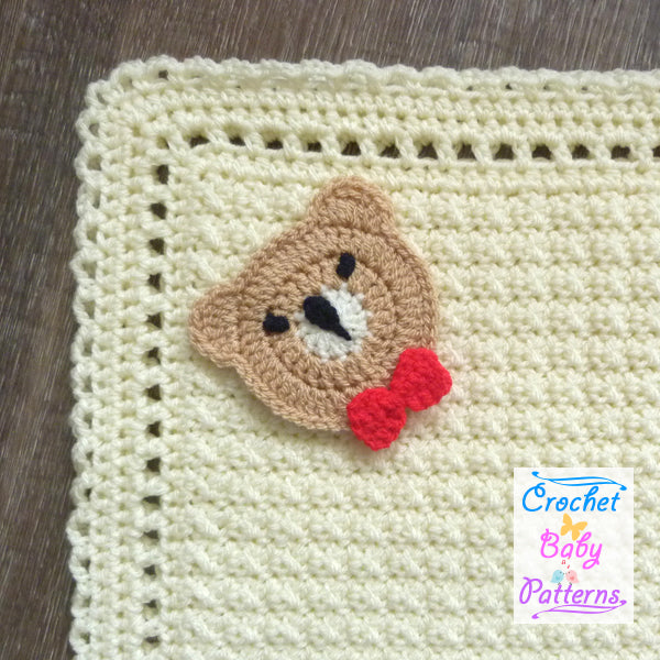 Classic Bear Baby Blanket