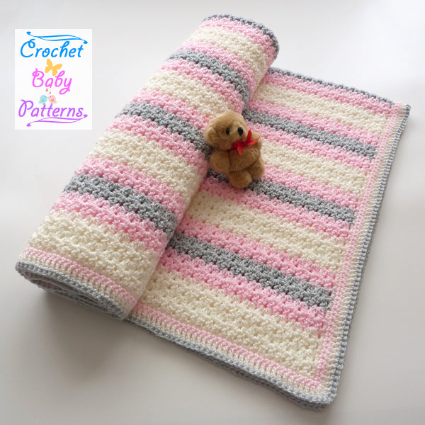 Cluster V-Stitch Blanket