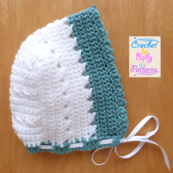 Criss Cross Baby Bonnet