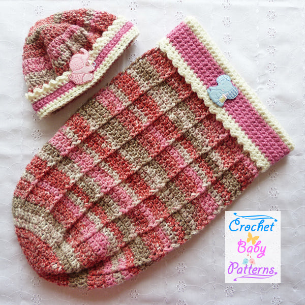 Baby Cuddle pouch and Beanie