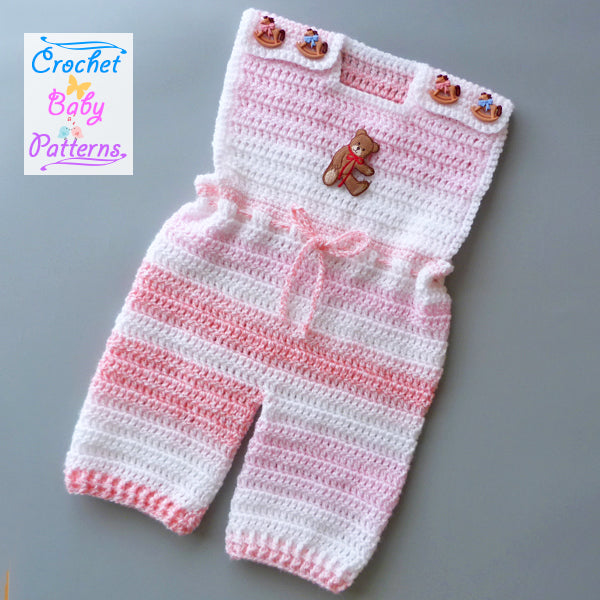 Easy Peasy Baby Overalls