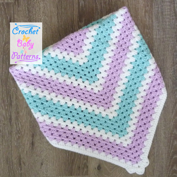 Large Granny Square Blanket