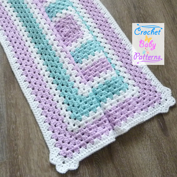 Large Granny Square Blanket