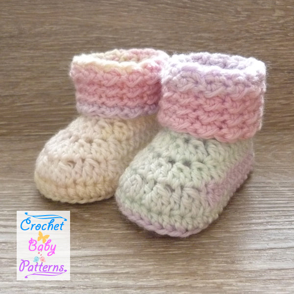 Little Waves Baby Booties