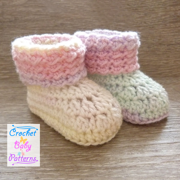 Little Waves Baby Booties