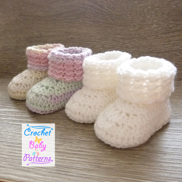 Little Waves Baby Booties