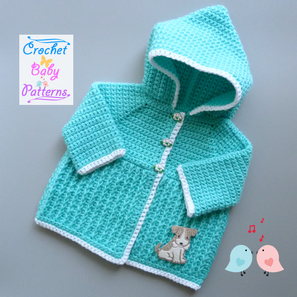Ribbed Baby Hooded Jacket