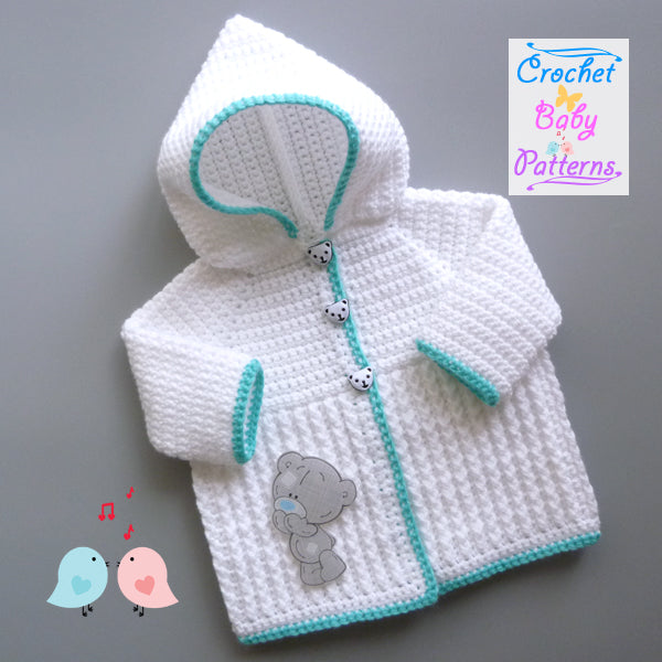 Ribbed Baby Hooded Jacket
