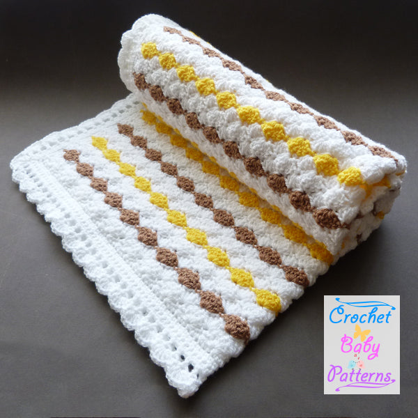 Shell Stroller Blanket