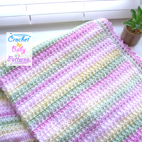 Sherbet Baby Blanket