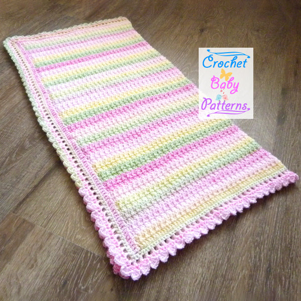 Sherbet Baby Blanket