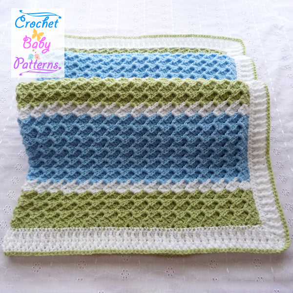 Textured Group Baby Blanket