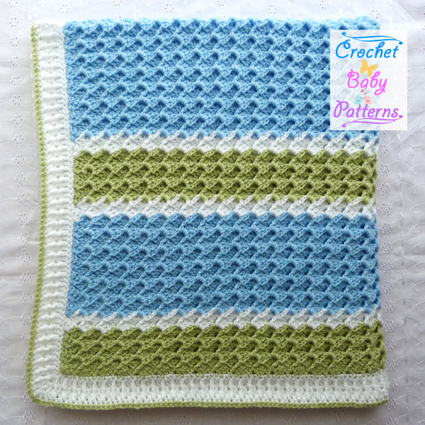 Textured Group Baby Blanket