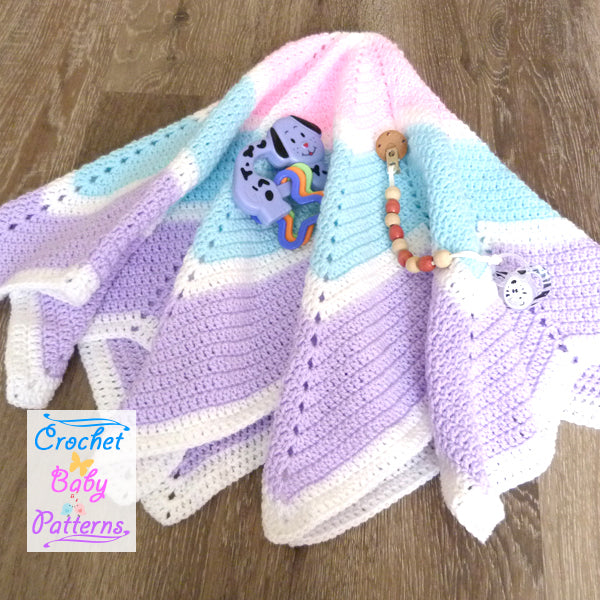 Twinkle Point Baby Blanket