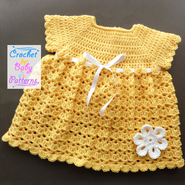 V & Shell Baby Dress