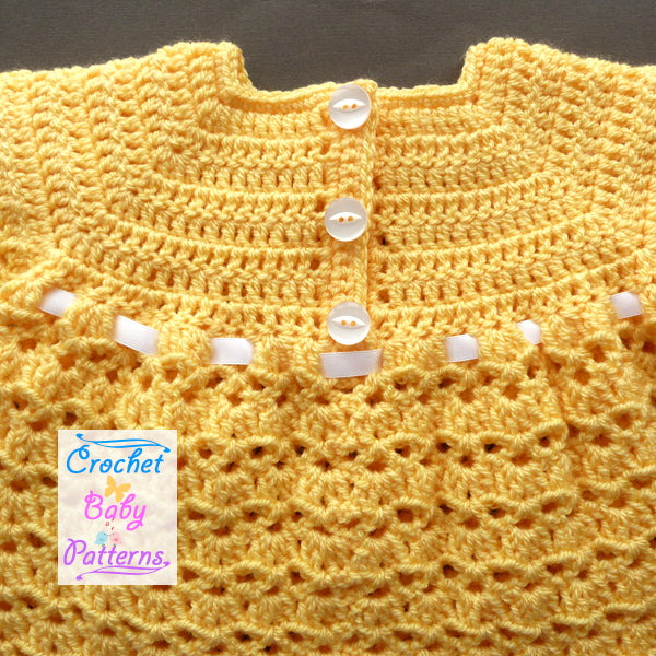 V & Shell Baby Dress