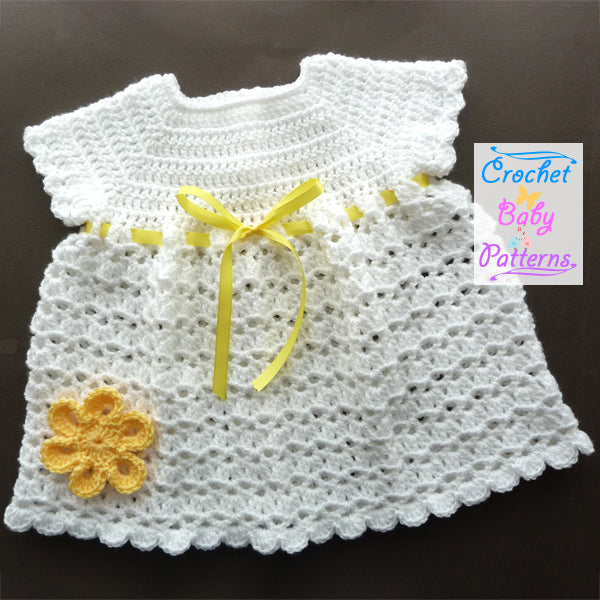 V & Shell Baby Dress
