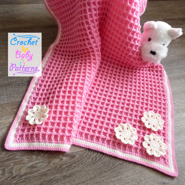 Waffle Baby Blanket