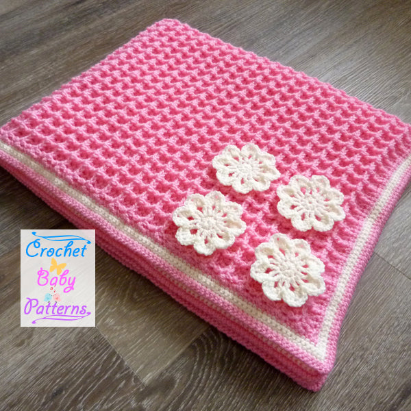 Waffle Baby Blanket