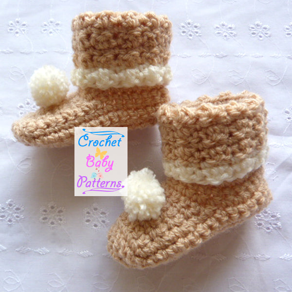 Woodland Newborn Booties