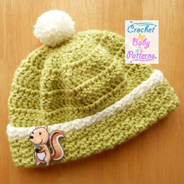 Woodland Newborn Beanie