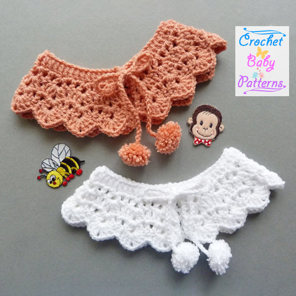 Baby Crochet Collar