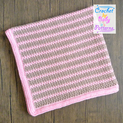 Beginner Stripes Baby Blanket