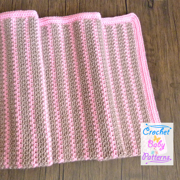 Beginner Stripes Baby Blanket