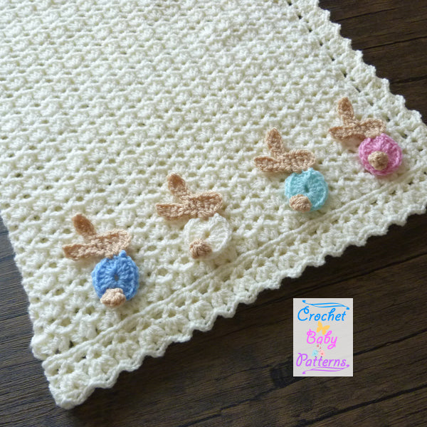 Billie Bunny Baby Blanket
