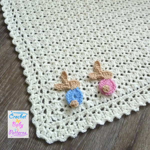 Billie Bunny Baby Blanket