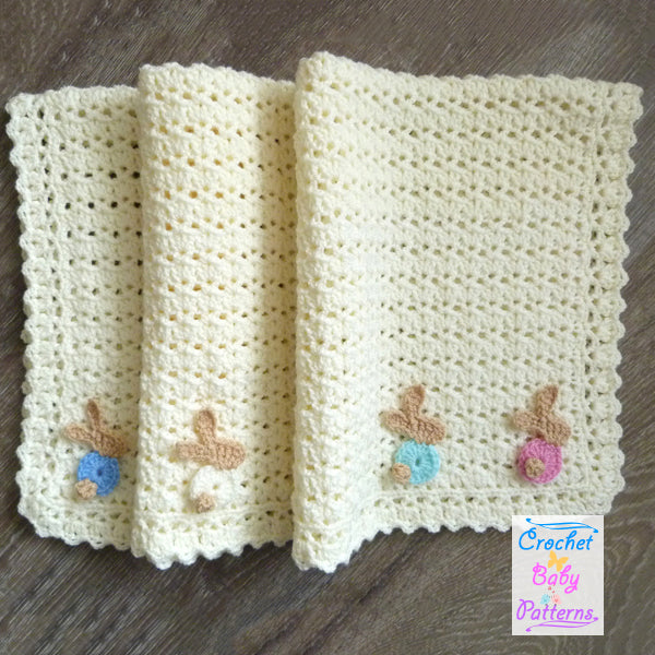 Billie Bunny Baby Blanket