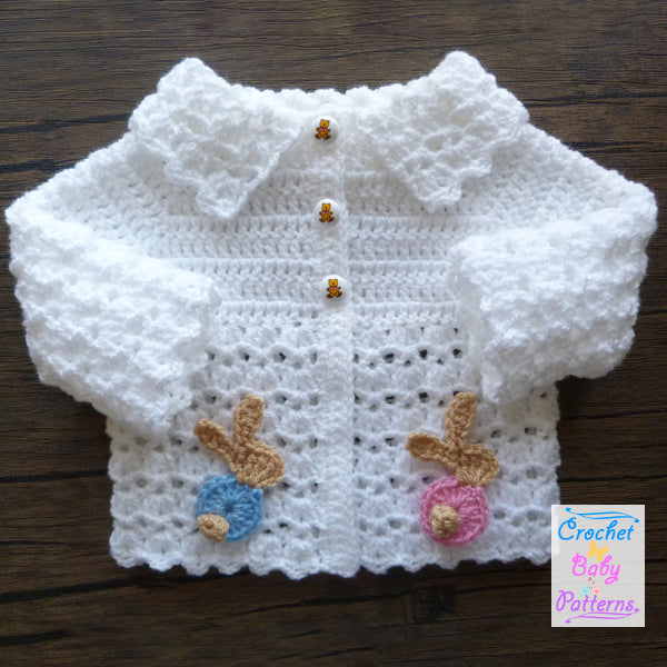Billie Bunny Baby Cardigan