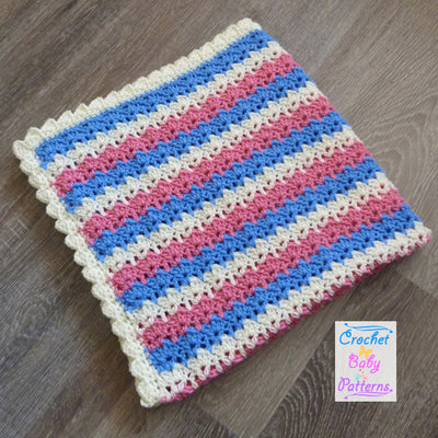 Birch Shell Baby Blanket