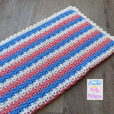 Birch Shell Baby Blanket