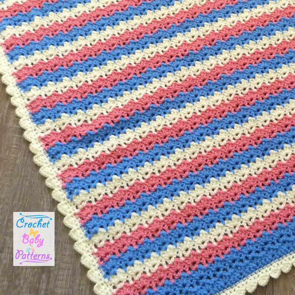 Birch Shell Baby Blanket