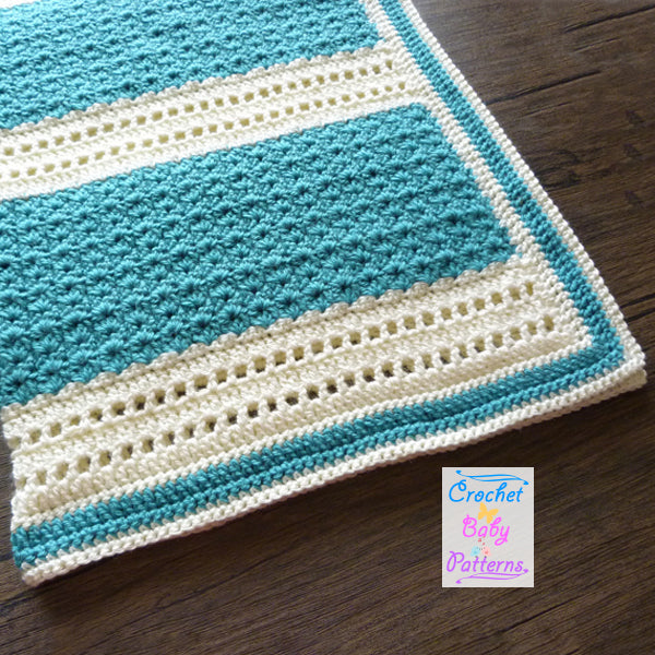 Bordered Baby Blanket