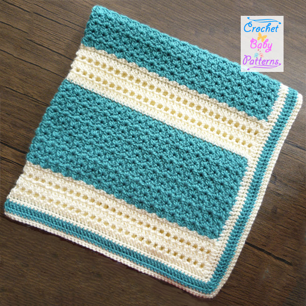 Bordered Baby Blanket